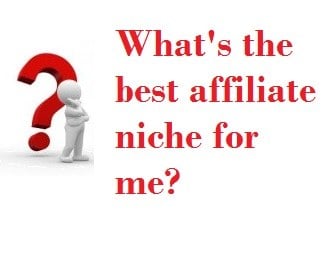 Marketing Niche What's the best affiliate niche for me?