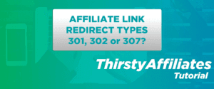 [VIDEO] What Affiliate Link Redirect Type Should You Use When Cloaking Your Affiliate Links?