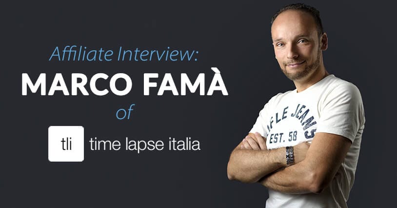 Entrevista al afiliado de Marco Fama Time Lapse Italia