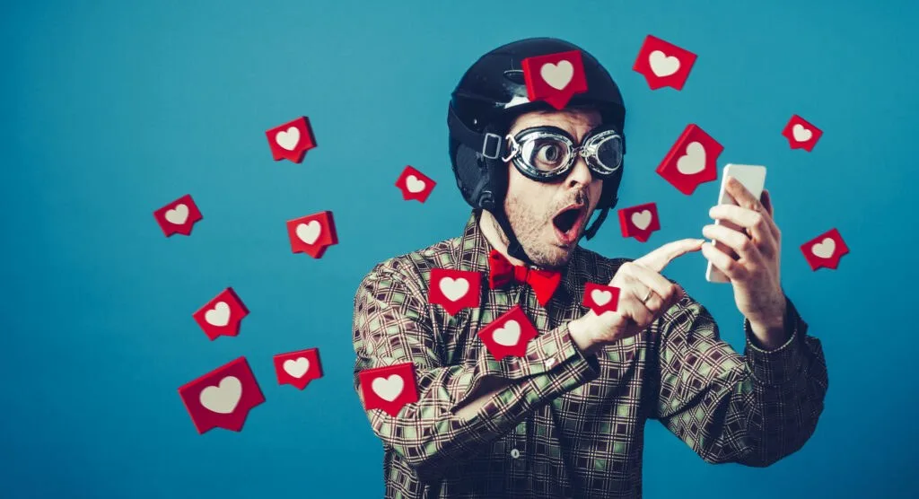 Homem recebe muitas curtidas nas mídias sociais e fica surpreso | ThirstyAffiliates