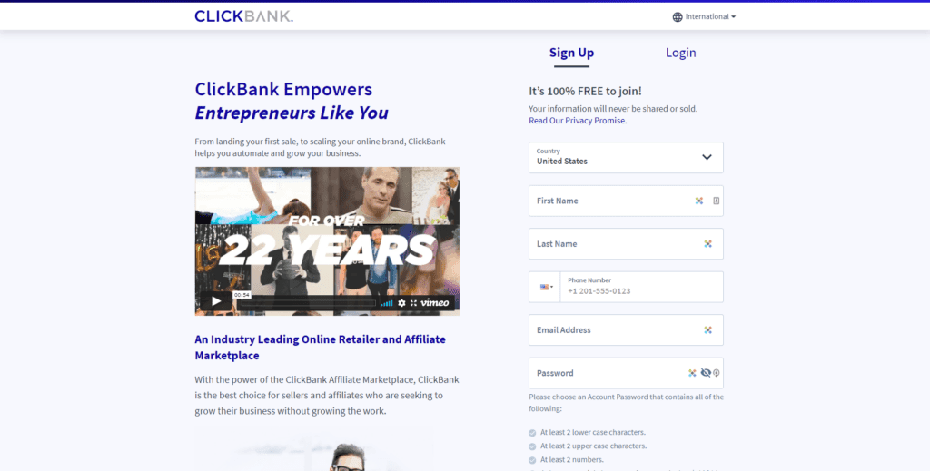 clickbank affiliate program