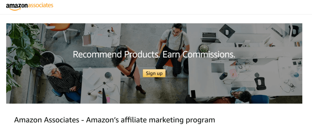 The Amazon Associates affiliate marketing business. 