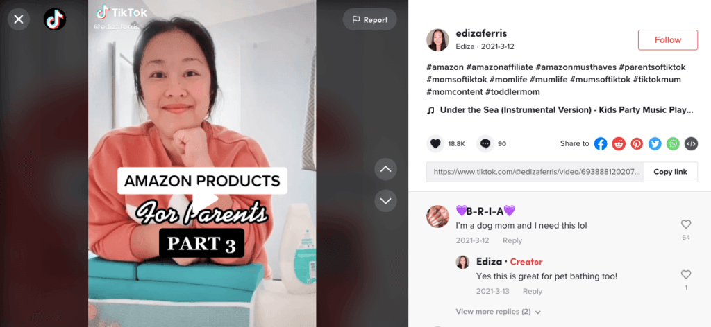 how to make an affiliate link on tiktok