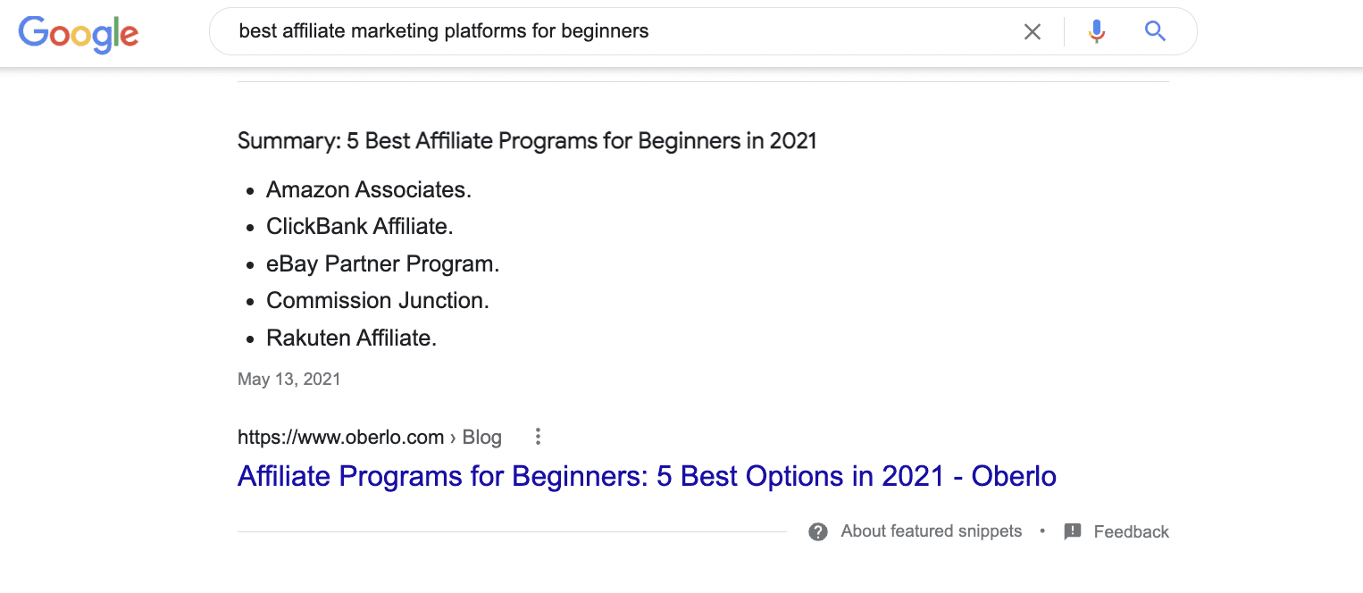 Google’s Featured Snippets: A Complete Guide