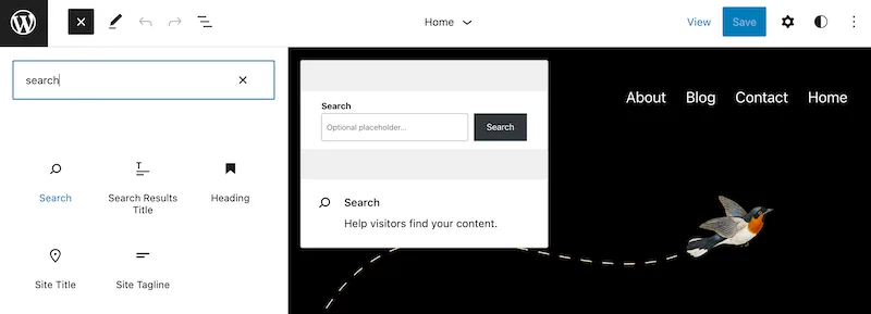 WordPress-Bloqueo de búsqueda | ThirstyAffiliates Bloque de búsqueda de WordPress