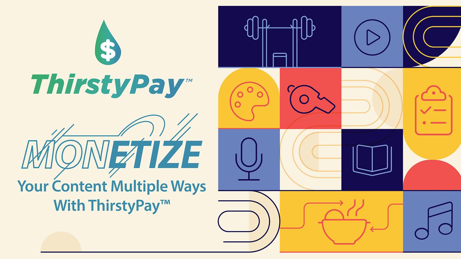 Erschließen Sie mehr Umsatz mit Ihren Inhalten mit ThirstyPay™