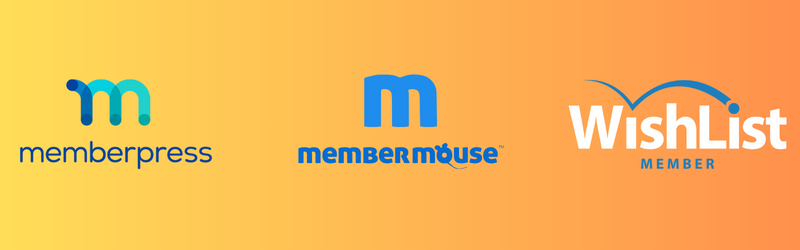 best WordPress membership plugins: MemberPress, MemberMouse, and WishList Member