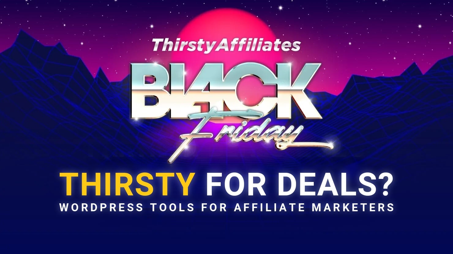 Black friday deals for WordPress